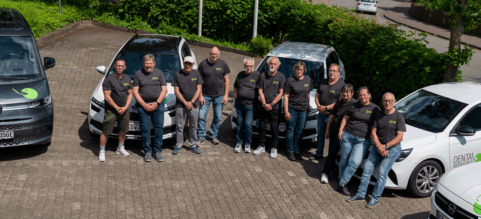 Teamfot 4 inkl. Fahrzeugen